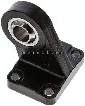 ISO 15552-90°-Laschenschwenkbefestigung 63 mm, Stahl / GGG