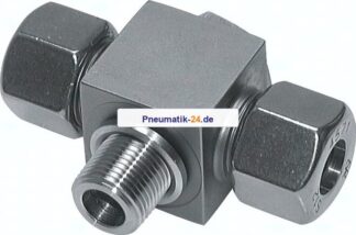 T-Schwenkverschraubung M 27x2-20 S (M30x2), 1.4571