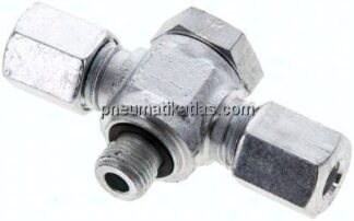 T-Schwenkverschraubung G 1/8"-6 L (M12x1,5), Stahl verzinkt
