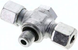 T-Schwenkverschraubung G 1/4"-8 S (M16x1,5), Stahl verzinkt