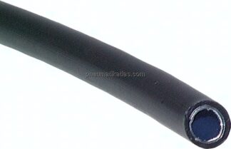 DEKABON-Rohr 6 x 4 mm, schwarz, Meterware (von 75 mtr.-Rolle)