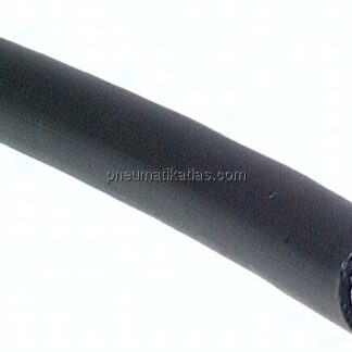 DEKABON-Rohr 6 x 4 mm, schwarz, Meterware (von 75 mtr.-Rolle)