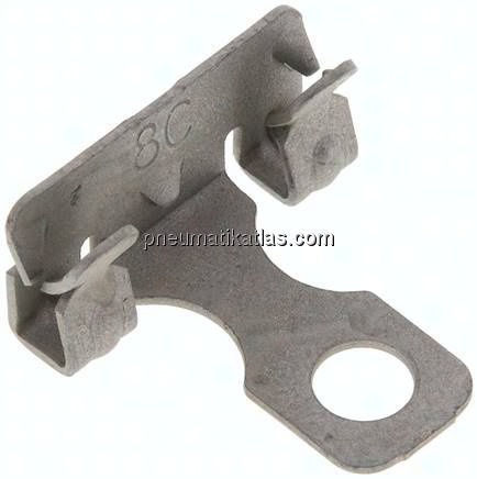 Trägerklemme, mit Bohrung 7,1, 2 - 3mm