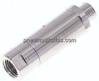 Selbstentlüftender Inline-Druckregler, 8 bar, G 1/4" (AG)-G 1/4"(IG)