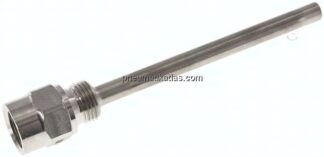 Schutzrohr zum Einschrauben (G 1/2"), 160mm, 1.4571