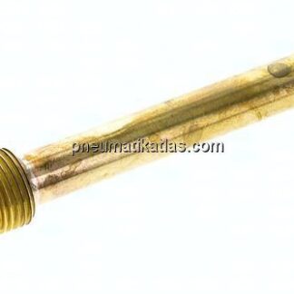 Schutzrohr f. Maschinenthermometer, 160mm, Messing