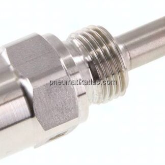 Schutzrohr zum Einschrauben (G 1/2"), 63mm, 1.4571