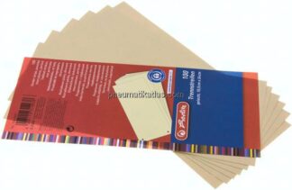 HERLITZ Trennstreifen chamois, 100er Pack