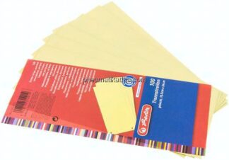 HERLITZ Trennstreifen gelb, 100er Pack