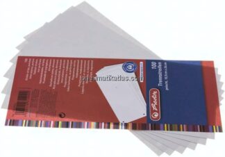 HERLITZ Trennstreifen weiß, 100er Pack