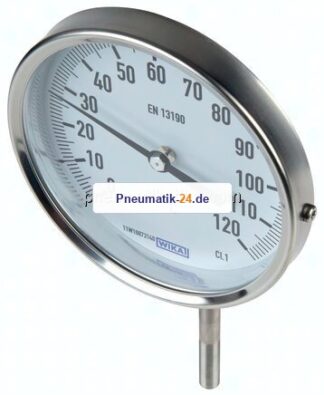 Bimetallthermometer, senkrecht D100/-30 bis +50°C/200mm