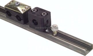 C-Tragschiene, 28x11mm, Stahl blank, 1mtr.