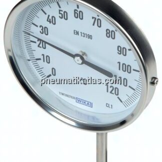Bimetallthermometer, senkrecht D100/-30 bis +50°C/200mm