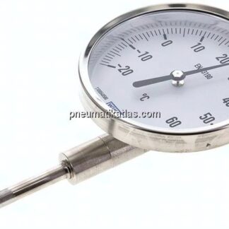 Bimetallthermometer, senkrecht D100/-20 bis +60°C/63mm