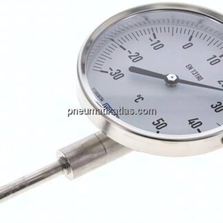 Bimetallthermometer, senkrecht D100/-30 bis +50°C/63mm