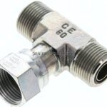ORFS-T-Verschraubung UNS 1"-14(AG/IG/AG)