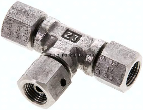 T-Verschraubung,60°Konus G 1/8" (IG), V4A