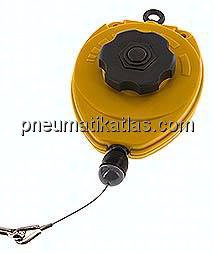 Federzug, 0,2 - 0,6 kg, 1,5 mtr. Seil