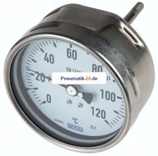 Bimetallthermometer, waagerecht D63/-50 bis +50°C/200mm