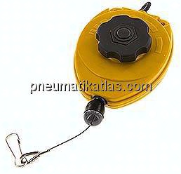 Federzug, 0,5 - 1,5 kg, 1,5 mtr. Seil