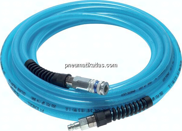 PUR-Schlauchset, 15 mtr., mit Kupplungsset, G 1/4"