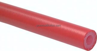 Silikonschlauch, gewebeverstärkt 3 x 8 mm, rot