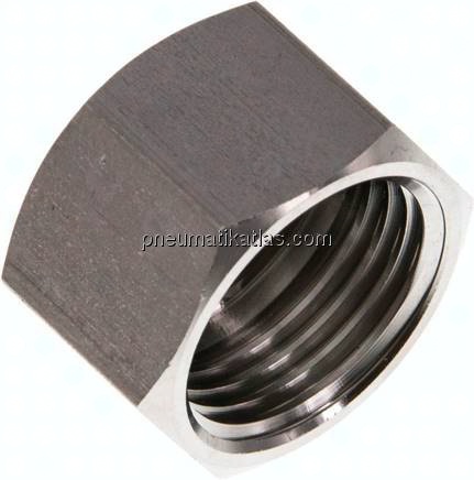 Überwurfmutter 1.4571, G 1/2", 6 / 9 / 13 mm