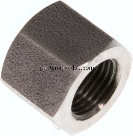 Überwurfmutter 1.4571, G 1/8", 4 / 6 mm