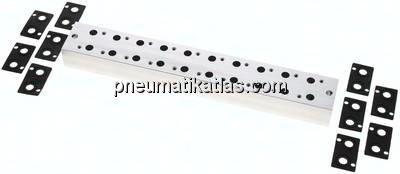 Mehrfachanschlussplatte (10-fach) für 3/2-Wege Ventile