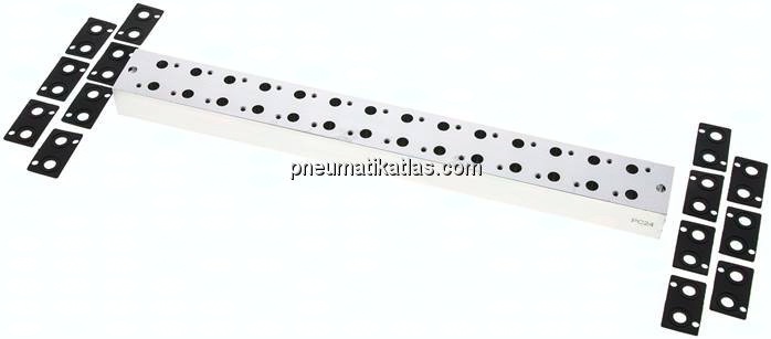 Mehrfachanschlussplatte (14-fach) für 3/2-Wege Ventile