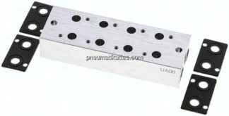 Mehrfachanschlussplatte (4-fach) für 3/2-Wege Ventile