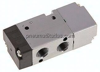 3/2-Wege Pneumatikventil, G 1/8", Federrückstellung (NO)