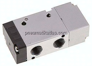 3/2-Wege Pneumatikventil, G 1/4", Federrückstellung (NC)