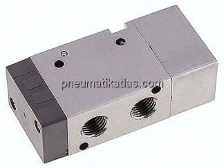 3/2-Wege Pneumatikventil, G 1/4", Federrückstellung (NO)