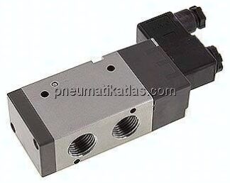 3/2-Wege Magnetventil, G 1/2", Federrückstellung (NO), 24 V DC