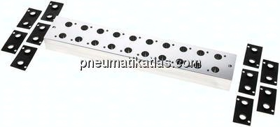 Mehrfachanschlussplatte (10-fach) für 3/2-Wege Ventile