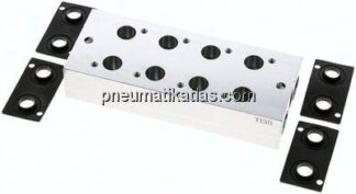 Mehrfachanschlussplatte (4-fach) für 3/2-Wege Ventile