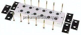 Mehrfachanschlussplatte (6-fach) für 3/2-Wege Ventile