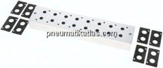 Mehrfachanschlussplatte (8-fach) für 3/2-Wege Ventile