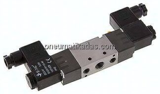 5/2-Wege Magnetventil, G 1/4", Impulsventil, 24 V DC