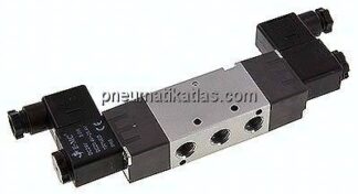 5/2-Wege Magnetventil, G 1/4", Impulsventil, 24 V DC