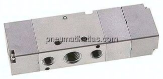5/3-Wege Pneumatikventil, G 1/4", Mittelstellung entlüftet