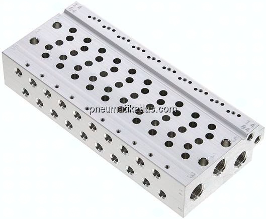 Festo-Anschlussplatte 566590 VABM-L1-10W-G18-10