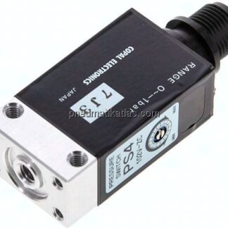 elektron. Druckschalter -1 bis 0 bar, M 12-Stecker (A-codiert, 4-polig)