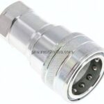Hydraulikkupplung ISO 7241-1B, Muffe, NPT 1"(IG), Stahl