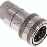 Hydraulikkupplung ISO 7241-1B, Muffe, G 1/2"(IG),Edelstahl