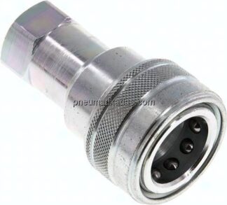 Hydraulikkupplung ISO 7241-1B, Muffe, G 1/2"(IG), Stahl