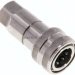 Hydraulikkupplung ISO 7241-1B, Muffe, G 1/4"(IG),Edelstahl