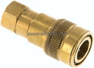 Hydraulikkupplung ISO 7241-1B, Muffe, G 1/8"(IG),Messing