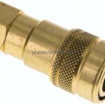 Hydraulikkupplung ISO 7241-1B, Muffe, NPT 1/8"(IG),Messing